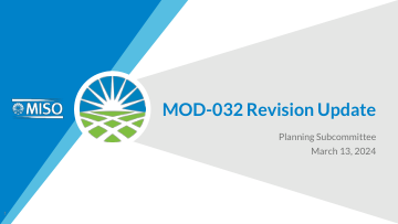 MOD-032 修订更新
